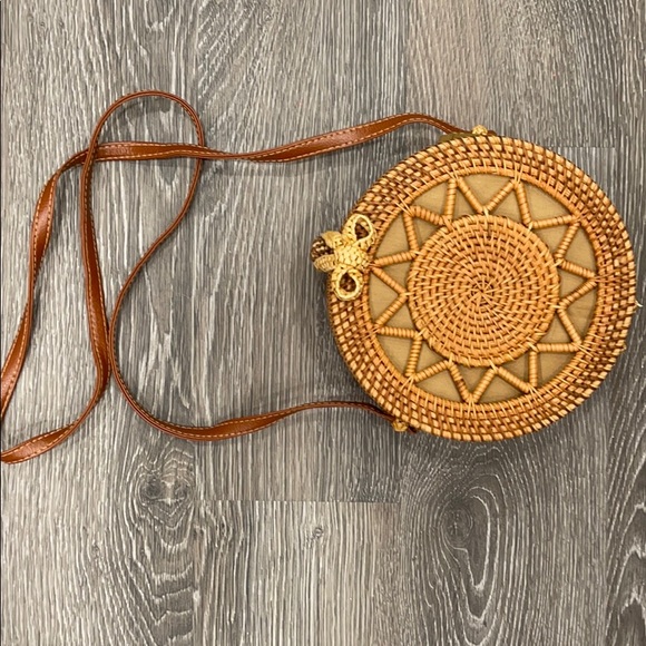 Handbags - Rattan purse